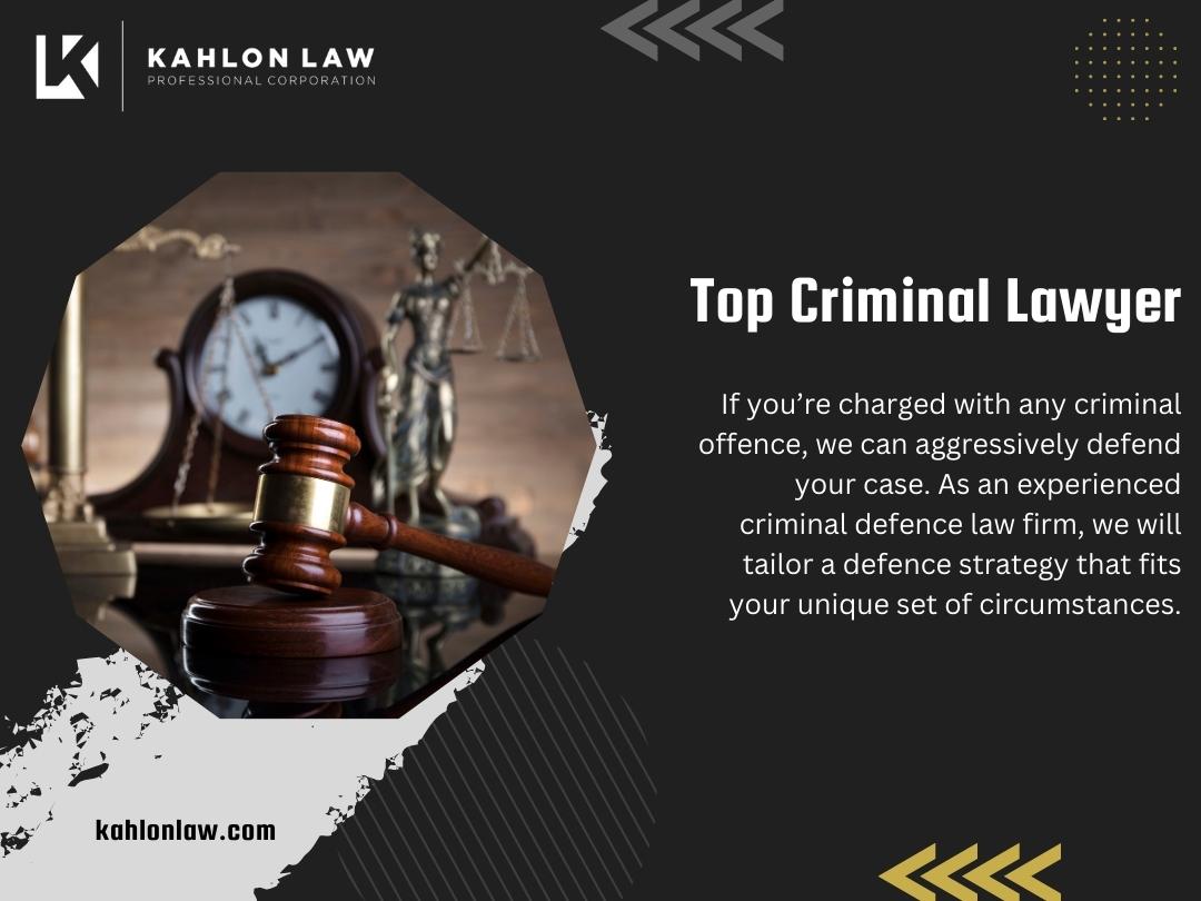 Top Criminal Lawyer Toronto